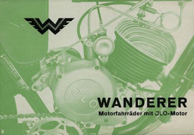 Wanderer Motorfahrrad Programm 1940er Jahre