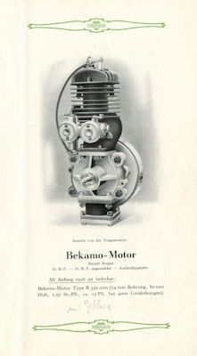 Bekamo program 1926