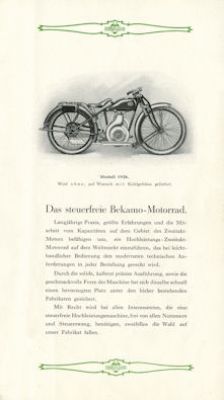 Bekamo program 1926