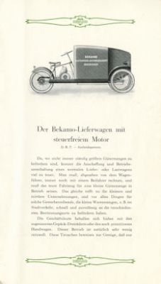 Bekamo program 1926