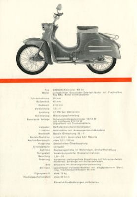 Simson program 1959