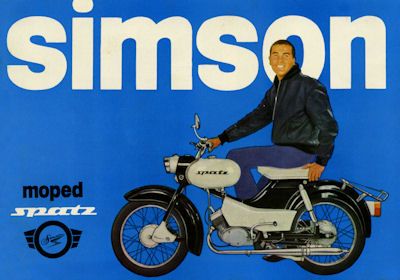 Simson Moped Spatz SR 4-1 Prospekt 1964