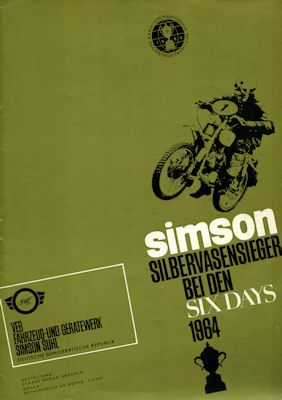 Simson bei den Sixdays 1964