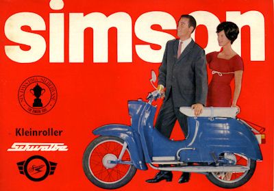 Simson Kleinroller KR 51 Schwalbe Prospekt 1964