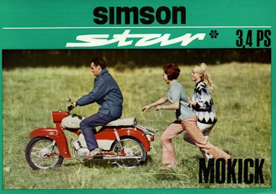 Simson Mokick Star SR 4-2 Prospekt 1967