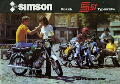 Simson Mokick S 51 Prospekt 1981