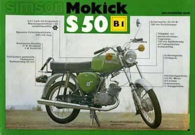 Simson S 50 B 1 Prospekt 1976