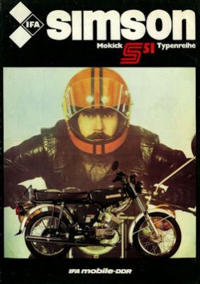 Simson Kleinroller KR 51 Prospekt 1980