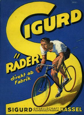 Sigurd Fahrrad Programm 1928