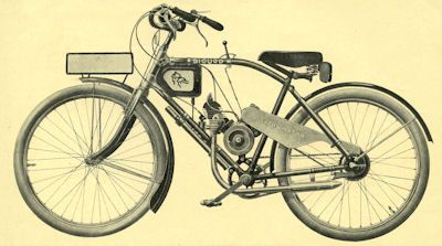 Sigurd Motorfahrrad Prospekt ca. 1931