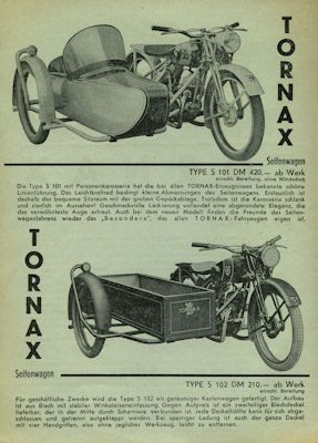 Tornax K 125 Prospekt 1949