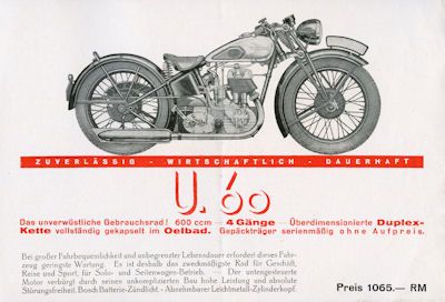 Tornax Programm 1930er Jahre