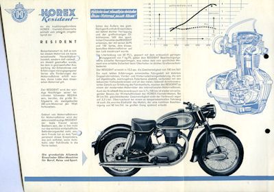 Horex Resident brochure 1955