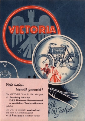 Victoria V99 BL Fix brochure 1950