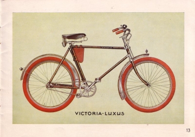 Victoria Fahrrad Programm 1934 Teil 2