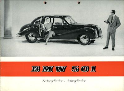 BMW 501 Prospekt 11.1955