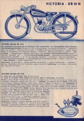 Victoria Programm 1938/39