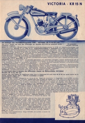 Victoria Programm 1938/39