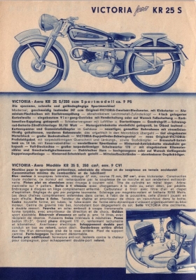 Victoria Programm 1938/39