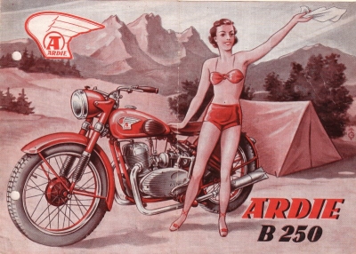 Ardie B 250 Prospekt 1950