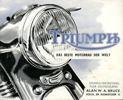 Triumph brochure 1960s