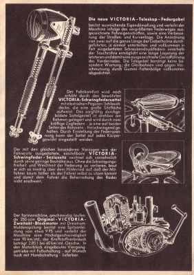 Victoria KR 25 Aero brochure 1950