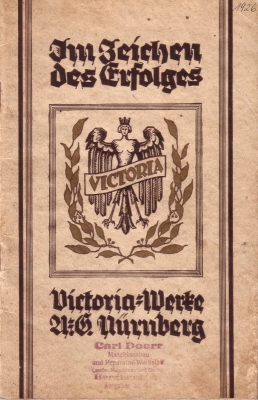 Victoria Prospekt Im Zeichen des Erfolges 1926