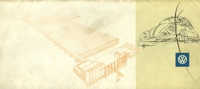 VW Käfer Prospekt 9.1953