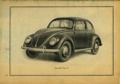 VW Käfer Bedienungsanleitung 9.1948