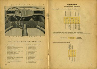 VW Käfer owner`s manual 9.1948