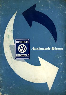 VW Original Ersatzteile Austausch-Dienst 1953