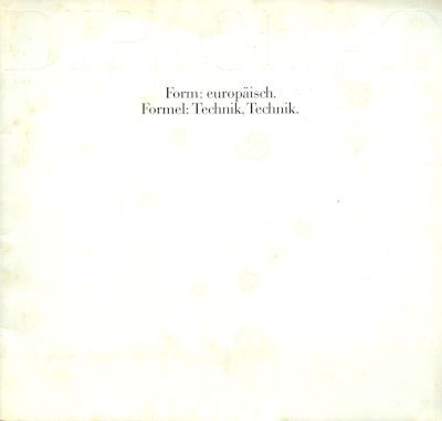 Opel Diplamat Prospekt 2.1969