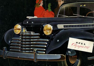 Opel Olympia brochure 1951