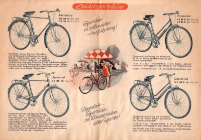 Victoria bicycle brochure 7.1951