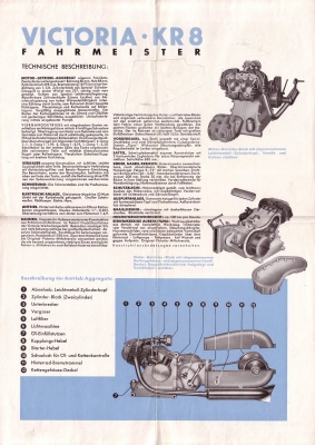 Victoria KR 8 Prospekt 1935