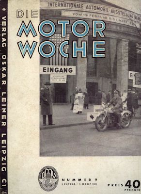 Motor Woche 1931 Nr. 9