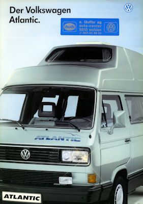 VW T 3 Atlantic brochure 1.1990