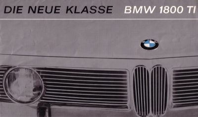BMW 1800 TI Prospekt 1964
