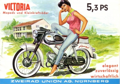 Victoria Programm Mopeds u. Kleinkrafträder 1965