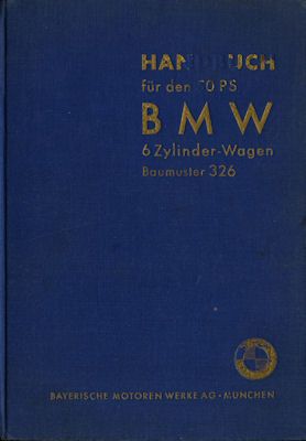 BMW 326 Bedienungsanleitung 5.1937