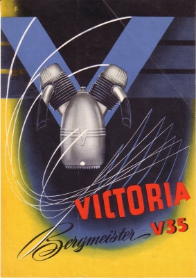 Victoria V 35 Bergmeister brochure 10.1951