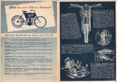 Victoria KR 25 HM brochure 1952