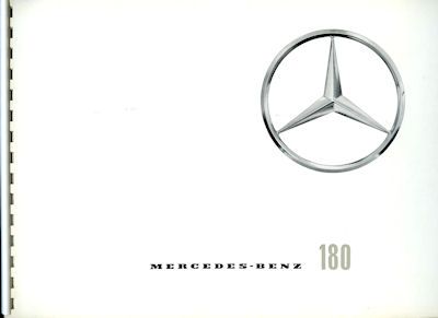 Mercedes-Benz 180 Prospekt 7.1959