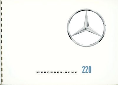 Mercedes-Benz 220 Prospekt 7.1959