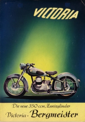 Victoria Bergmeister 350 ccm Prospekt 1956