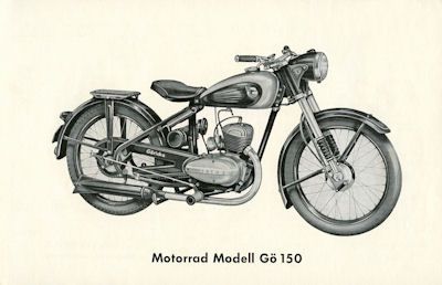 Göricke Programm ca. 1951