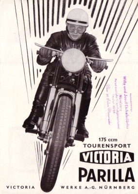 Victoria Parilla 175ccm Tourensport Prospekt 1958