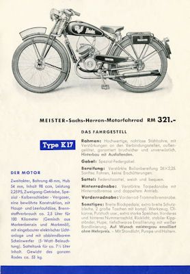 Meister Programm ca. 1937