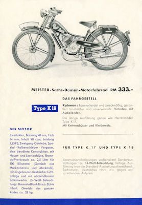 Meister program ca. 1937