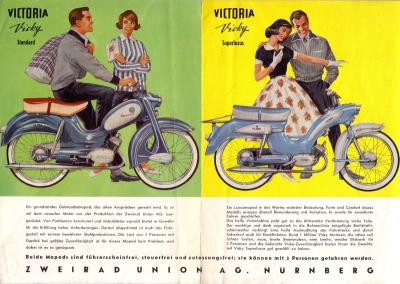 Victoria Vicky Super Standard Prospekt 1960